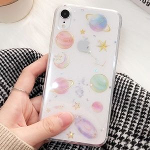 NEW iPhone X/XS Moon, Stars, and Planets Case